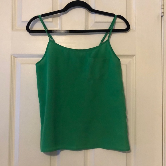 DIVIDED GREEN CAMI SIZE 6 - Picture 1 of 2